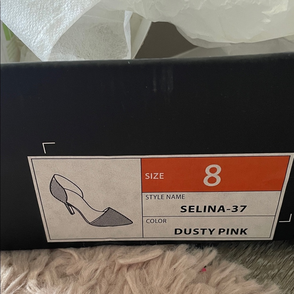 Liliana Pink Crystal-Embellished Pointed-Toe D'Orsay Flats - Picture 2 of 13